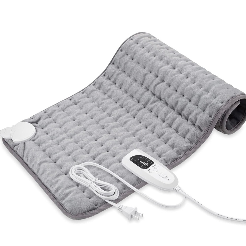 Gray Electric Heating Pad
